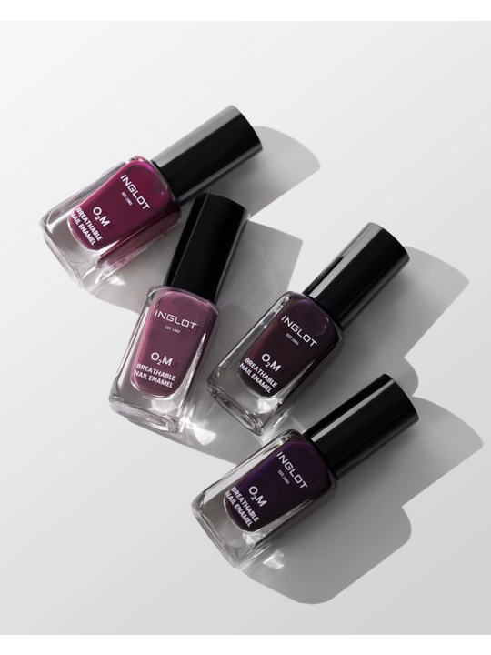 Лак для ногтей эмаль O2M BREATHABLE NAIL ENAMEL, 11 мл