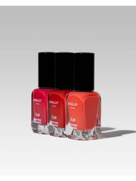 Лак для ногтей эмаль O2M BREATHABLE NAIL ENAMEL, 11 мл