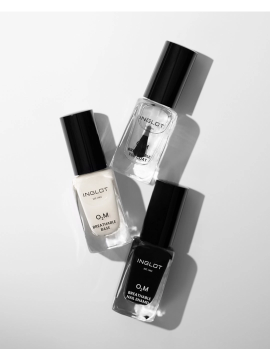 Лак для ногтей эмаль O2M BREATHABLE NAIL ENAMEL, 11 мл