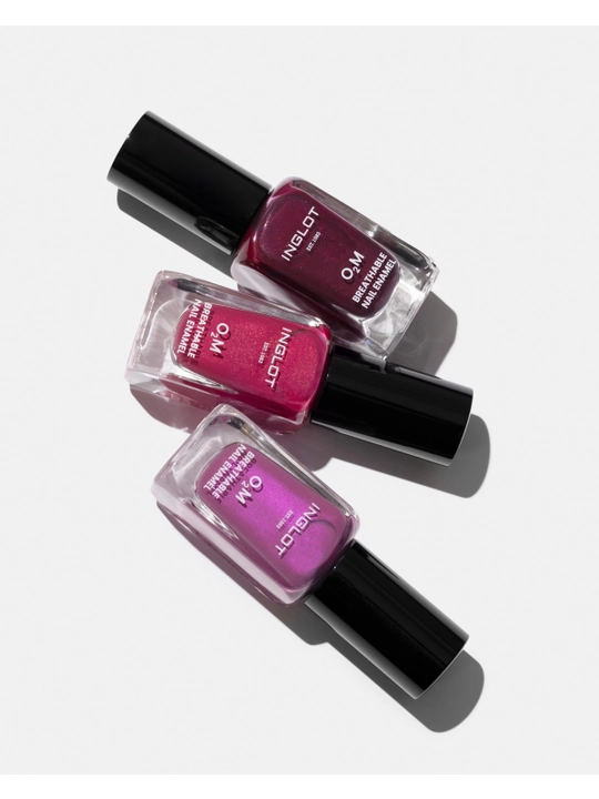 Лак для ногтей эмаль O2M BREATHABLE NAIL ENAMEL, 11 мл