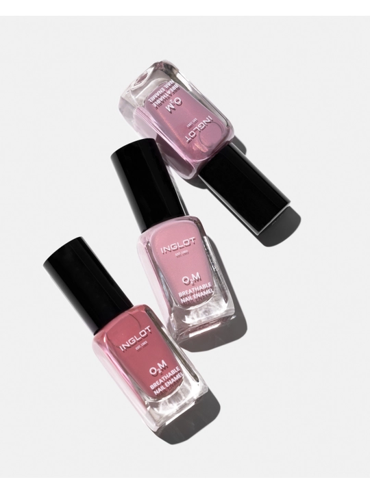 Лак для ногтей эмаль O2M BREATHABLE NAIL ENAMEL, 11 мл