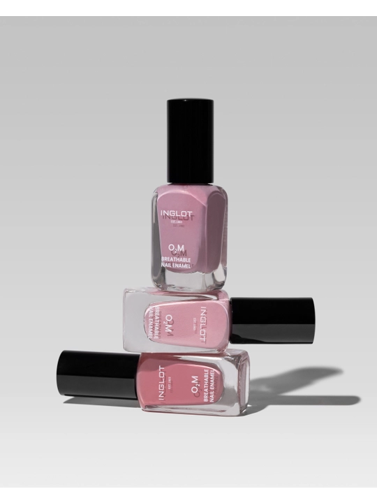 Лак для ногтей эмаль O2M BREATHABLE NAIL ENAMEL, 11 мл