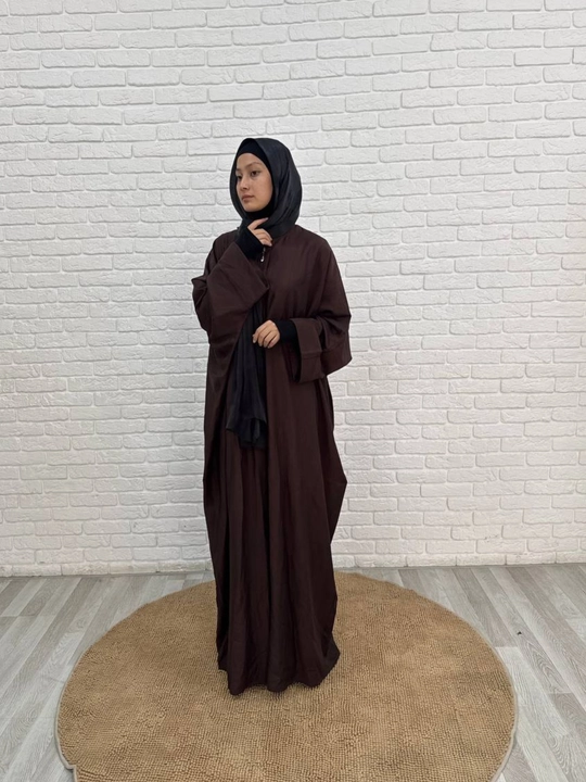 Ayollarning uzun musulmon abaya libosi - 