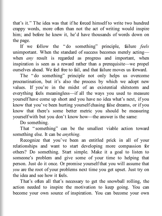 The Subtle Art of Not Giving a F*ck: Mark Manson