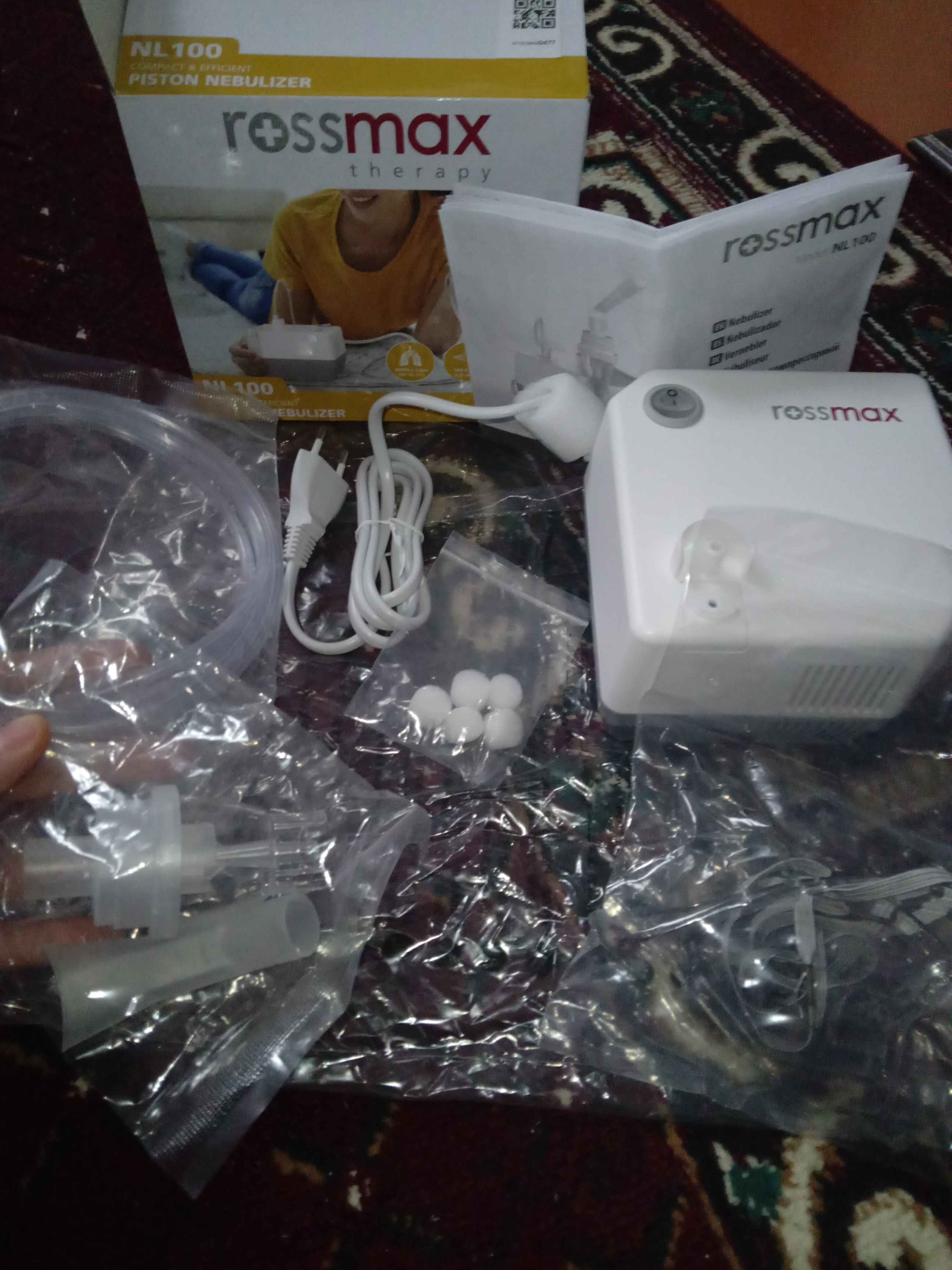 Shvetsariya Ingalyatori-nebulizeri NL100 Rossmax Swiss