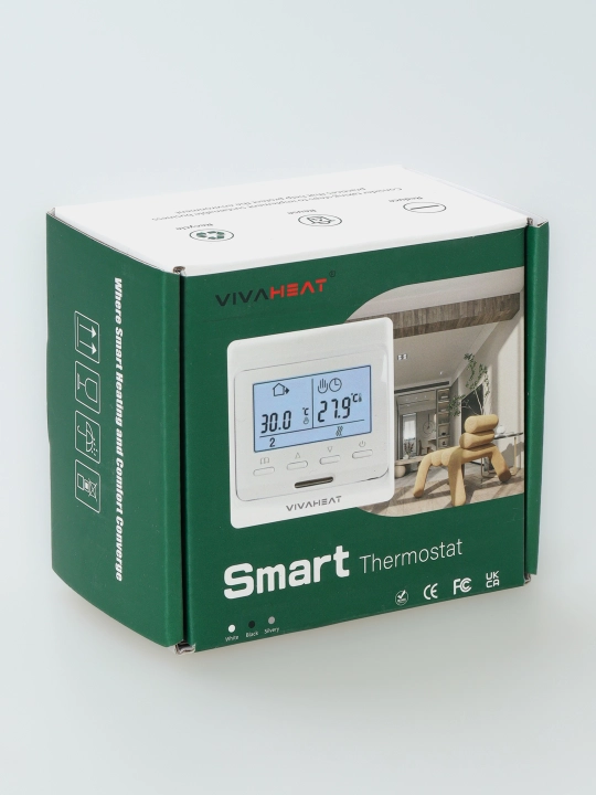 Termoregulyator VIVAE51 — elektr issiq pol uchun aqlli termostat