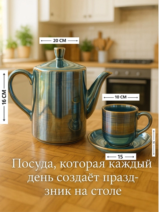 Набор посуды на 6 персон, посуда для кухни, керамическая посуда, столовый сервиз, посуда