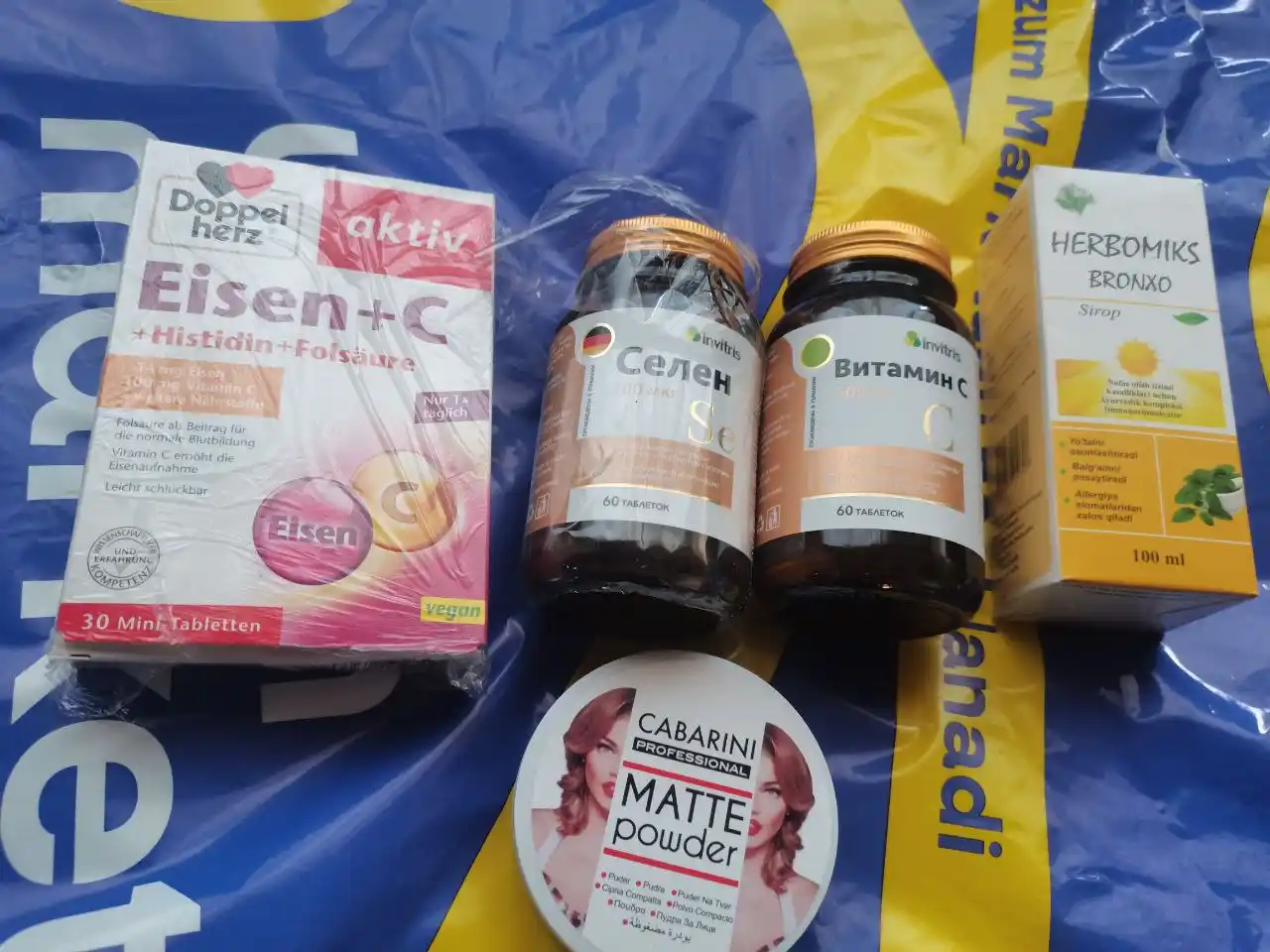Immunitet uchun C vitamini 500 mg 60 dona