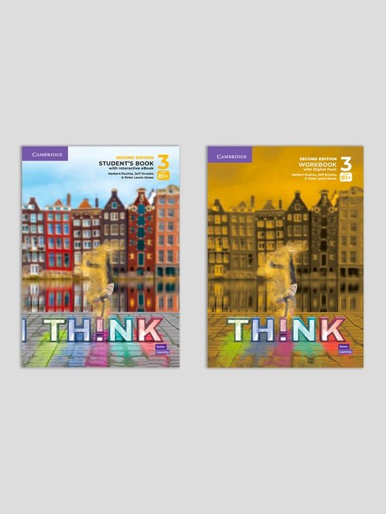 Think 2nd edition. Starter, 1, 2, 3, 4 (A1, A2, B1, B1+, B2). Studentbook+Workbook, A4