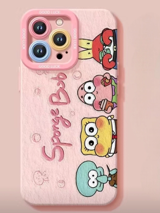 Чехол SpongeBob, мультяшный чехол для iPhonе - 