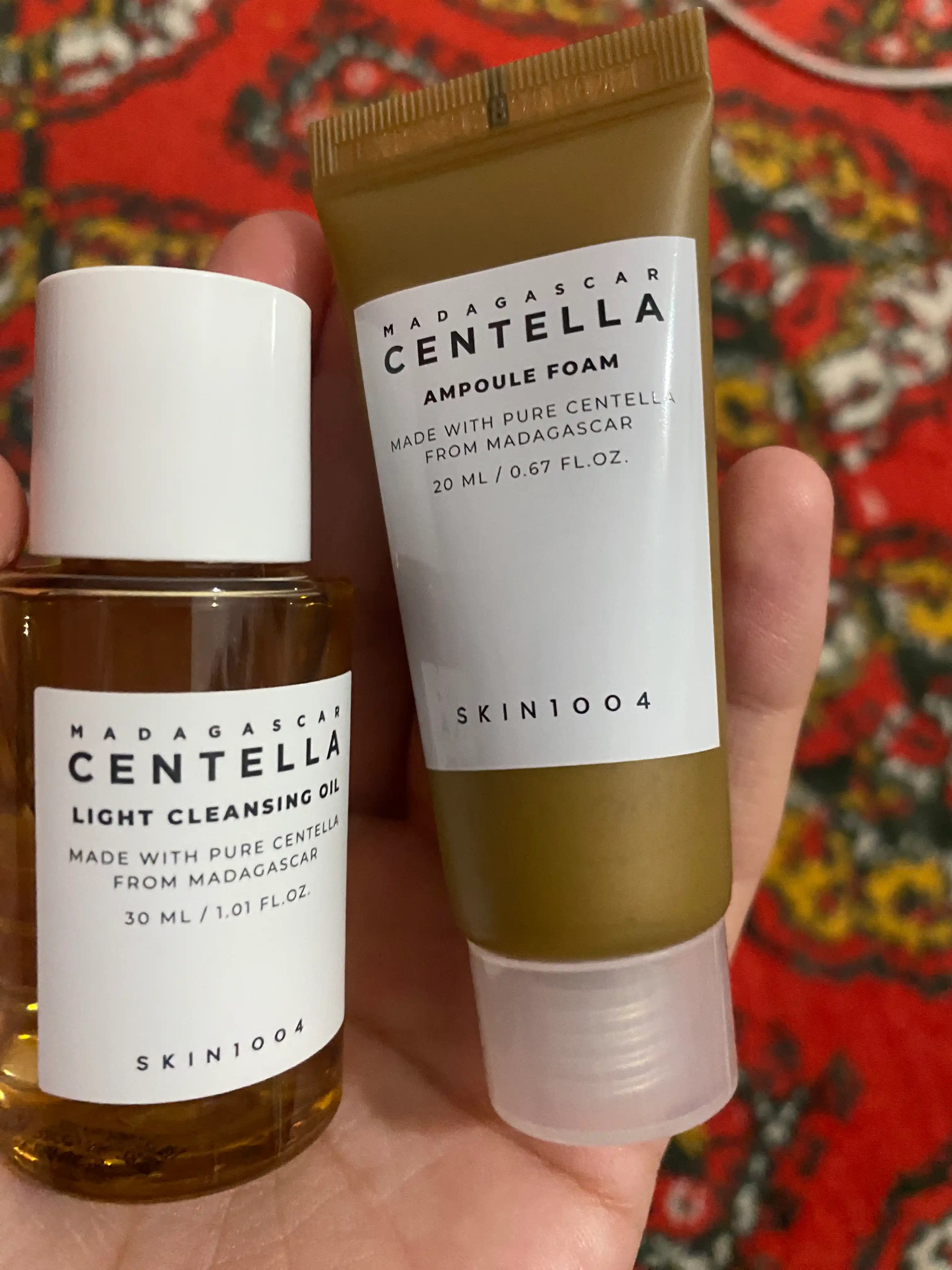 Sentella Yuz va uning parvarishi uchun kosmetika to'plami, Skin1004 Madagaskar Centella