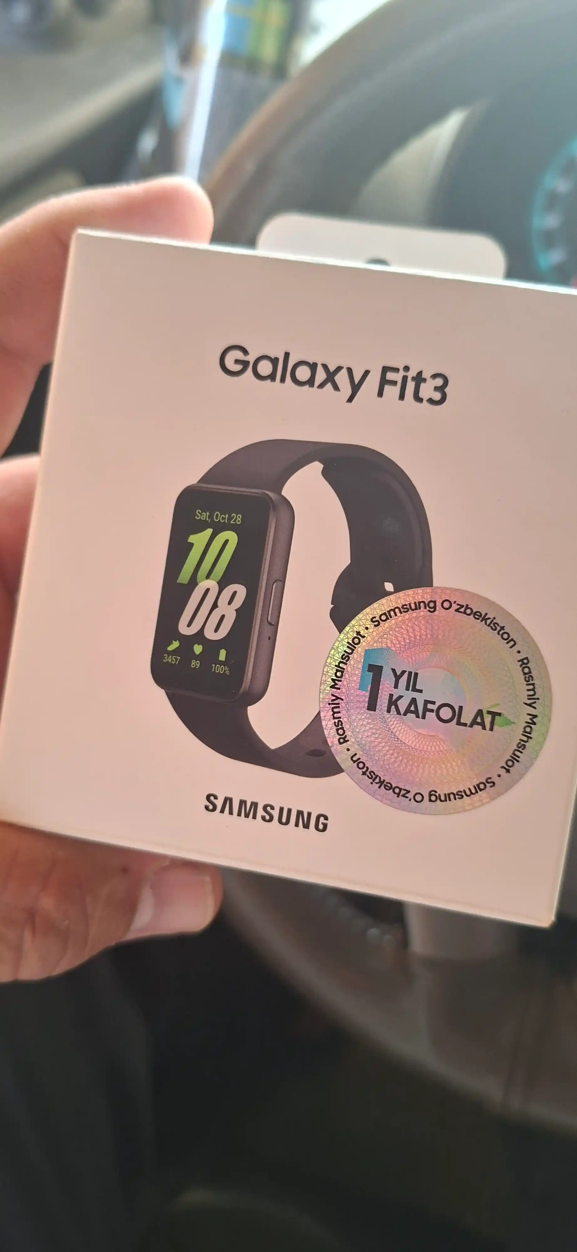 Фитнес браслет Samsung Galaxy Fit 3, 1.6" AMOLED дисплей