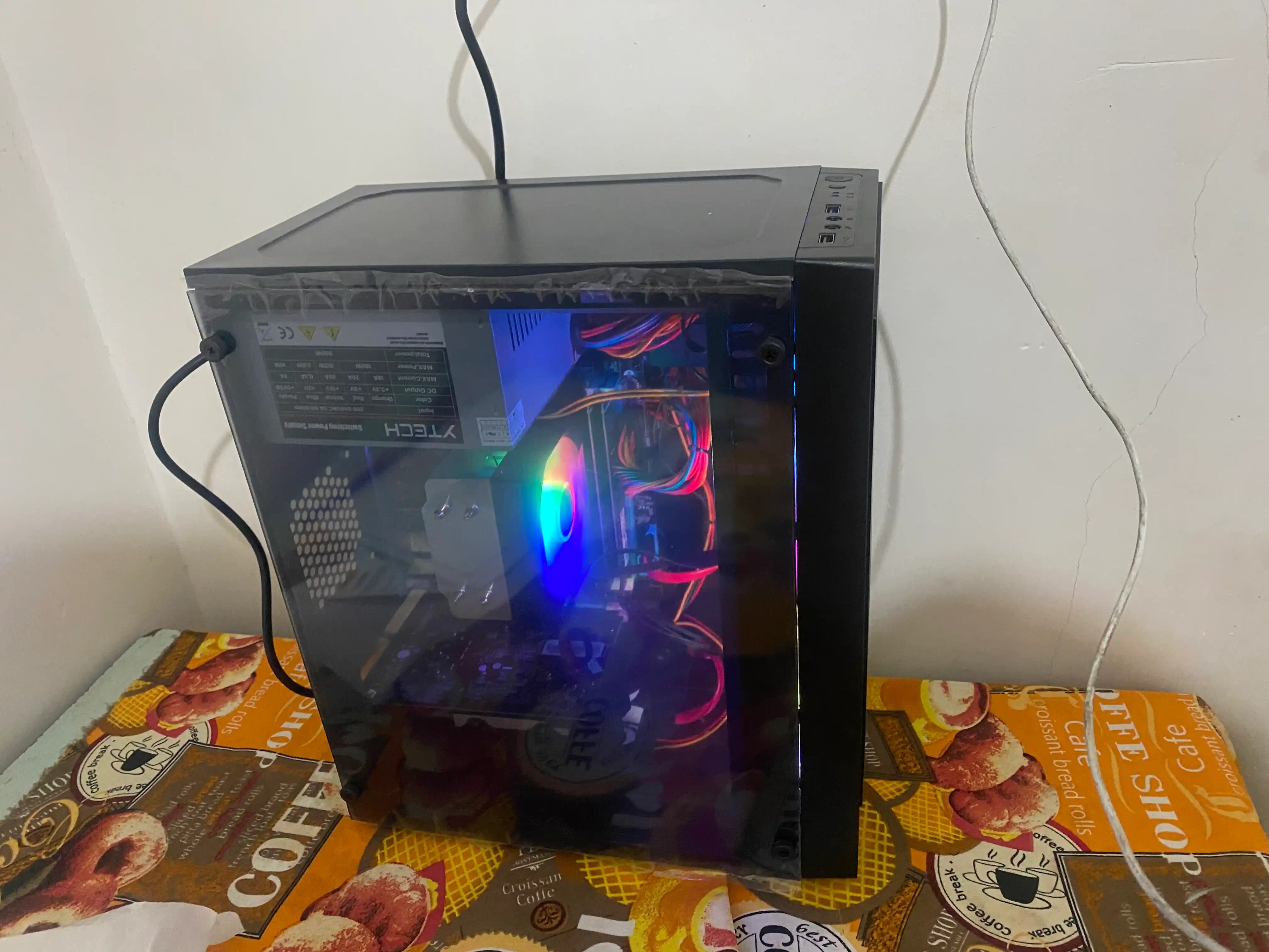 Игровой компьютер Core i5 / RAM 16 ГБ / SSD 512 ГБ / RX 550 4 ГБ / RGB CASE
