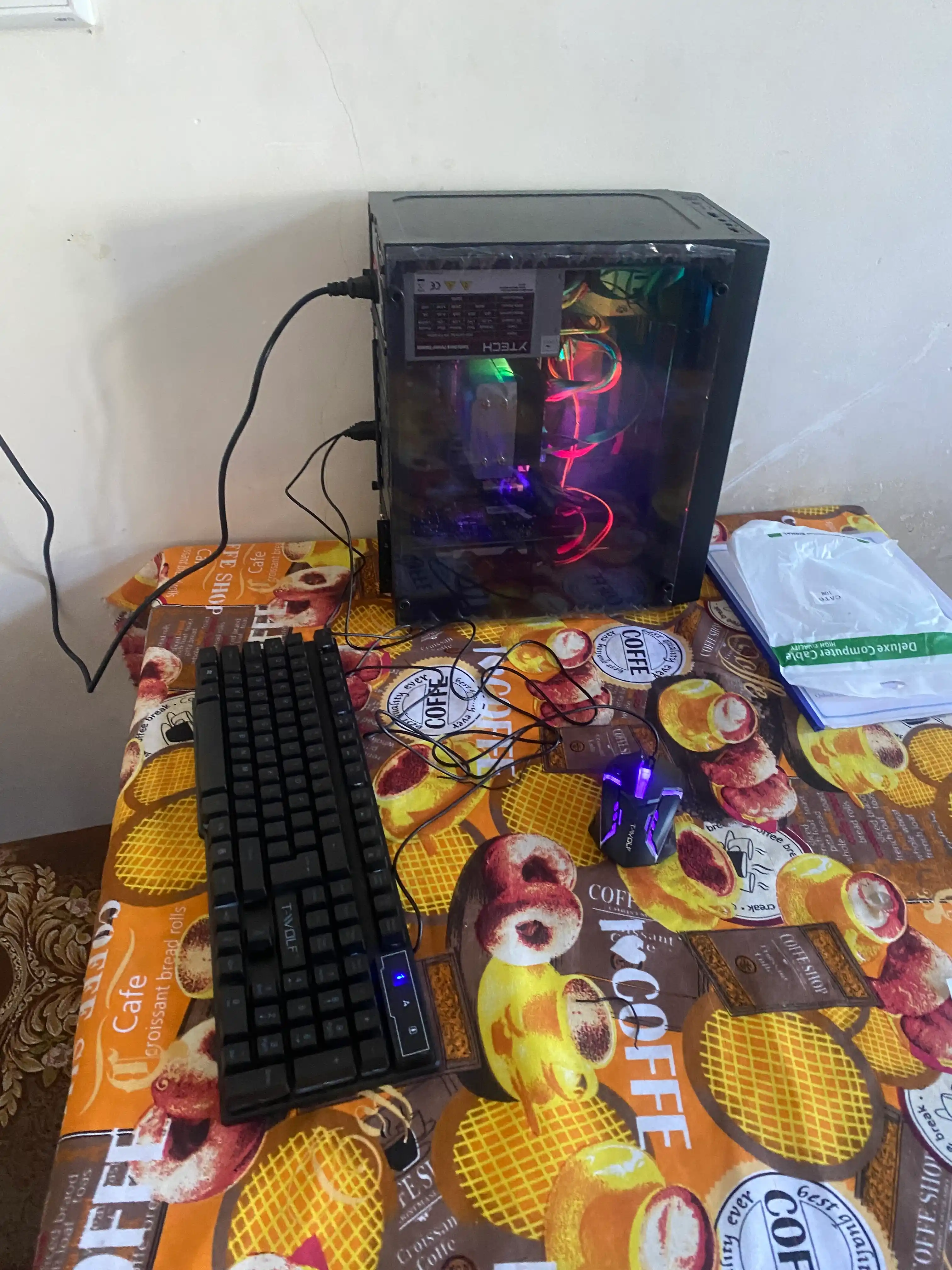 Игровой компьютер Core i5 / RAM 16 ГБ / SSD 512 ГБ / RX 550 4 ГБ / RGB CASE