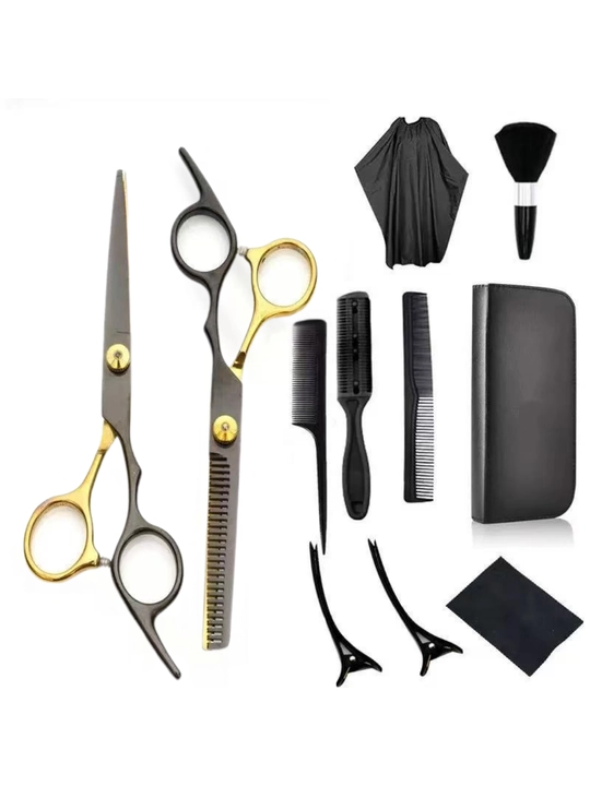 Sochlarni kesish, tekislash va ingichkalash uchun professional sartaroshlik qaychisi，11-1