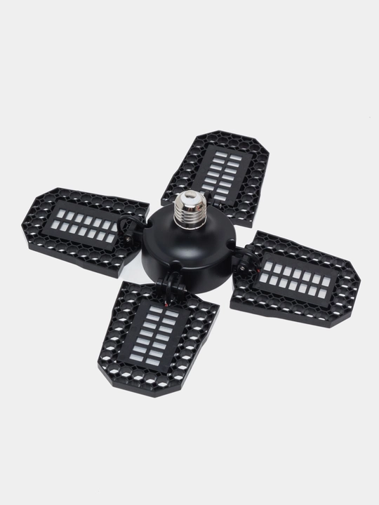 Фитолампа полного спектра. Поворотная. Цоколь E27, 240 LED, 48Вт, SMD 2835, Red + Blue