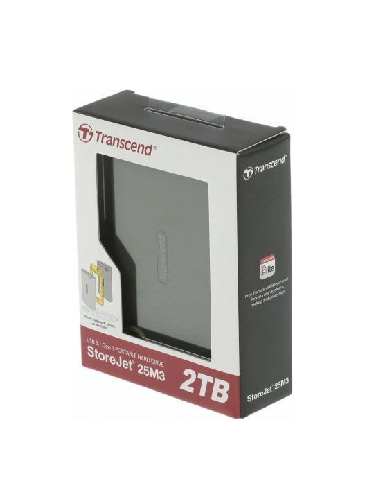 Transcend qattiq disk, 1 TB 2 TB