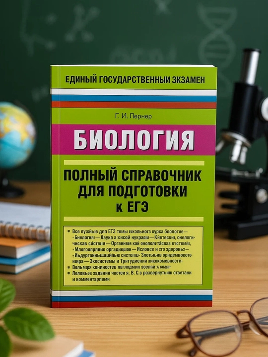 G.I. Lerner. Biologiia. Polny`i` spravochnik dlia podgotovki k EGE` - 