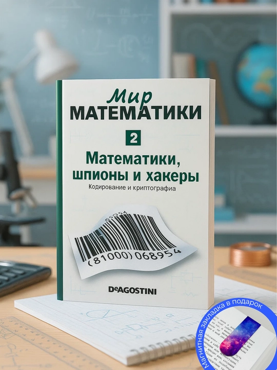 Гомес Жуан «Мир математики» № 2 «Математики, шпионы и хакеры. Кодирование и криптография»