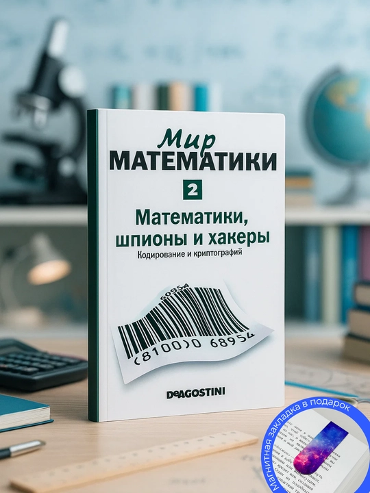 Gomes Juan "Matematika dunyosi" No 2 "Matematiklar, josuslar va xakerlar. Kodlash va kriptografiya" - 