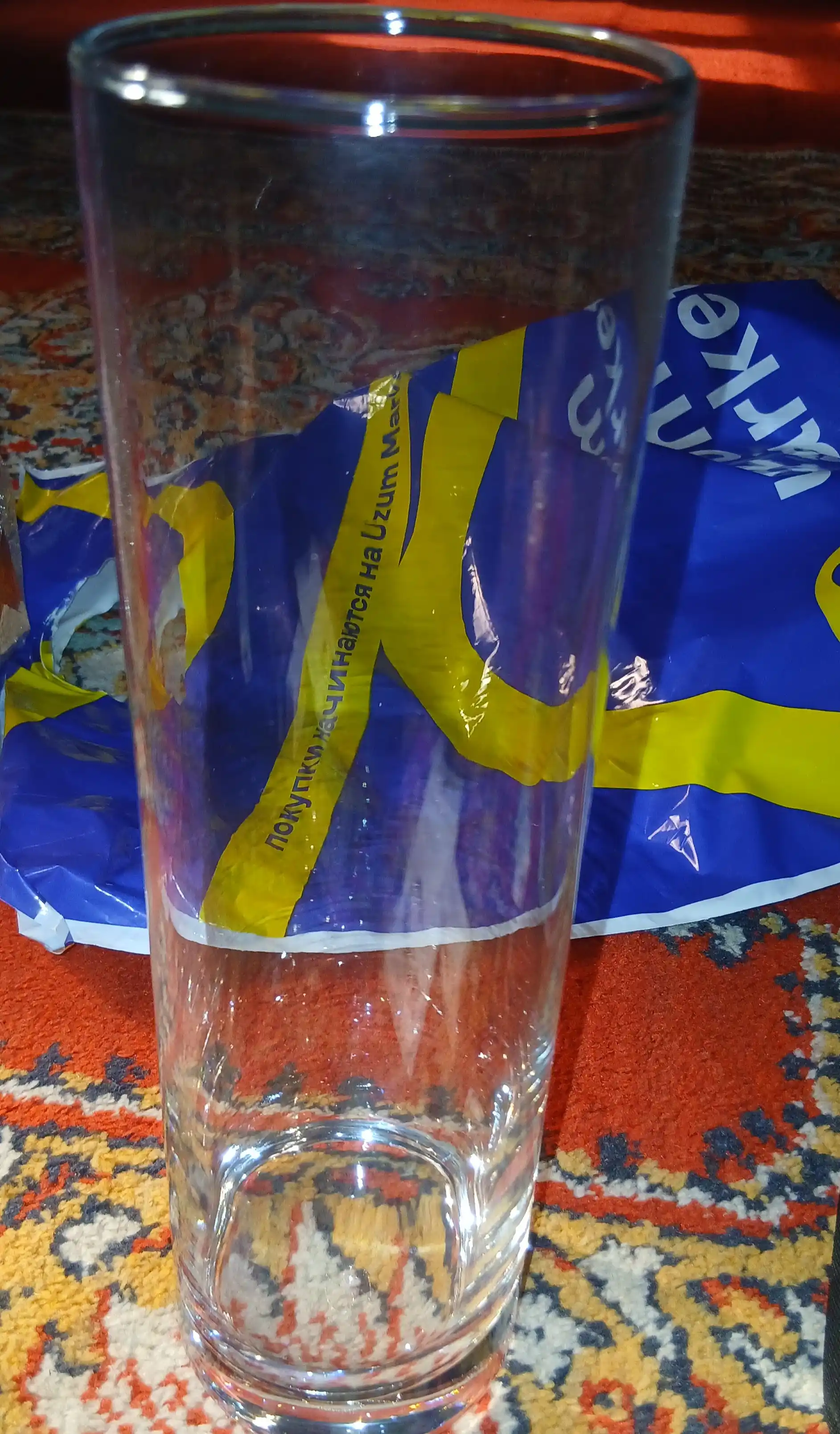 Pasabahce Flora shisha guldoni, 26.5 sm, 1 l, shaffof, quruq gullar va guldastalar uchun mo‘ljallangan