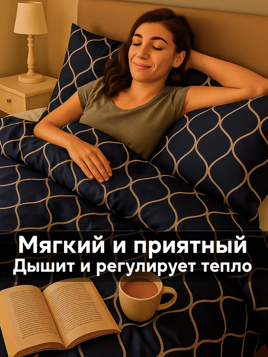 Пододеяльник ткань бамбук, двуспальный, односпальный, RANIA BELLUCCI