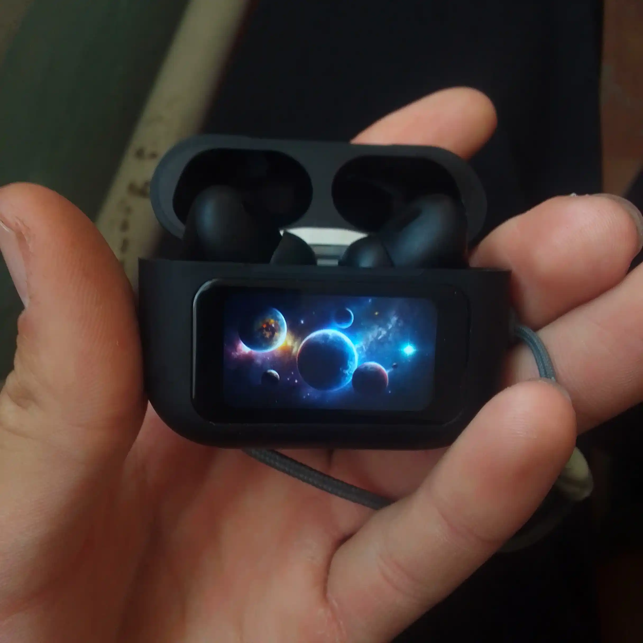 Smart Bluetooth quloqchin, ekranga ega, sensorli boshqaruv, xabarlar bilan, 22+ funksiya