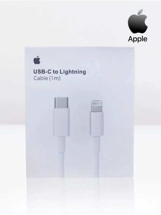Zaryad qiluvchi kabel 18/20 Vt USB-C Lighting, 1 m iPhone uchun - 