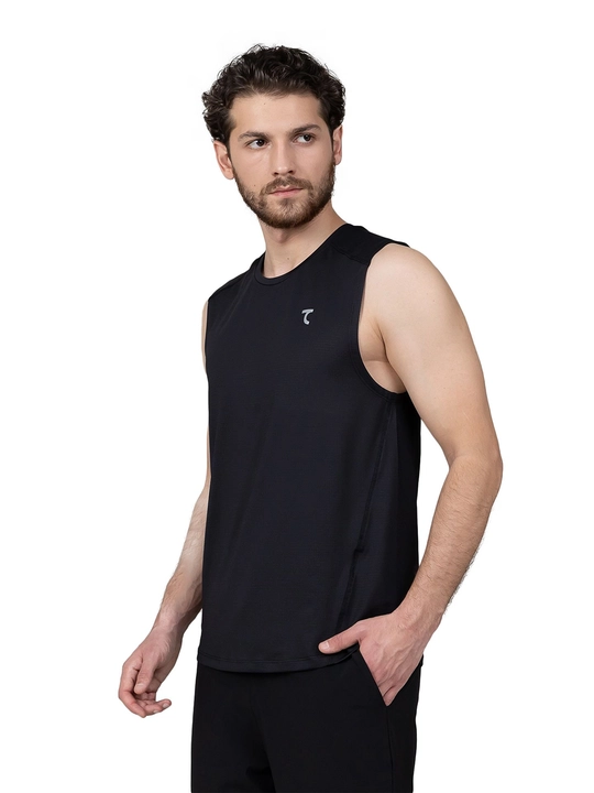 Erkaklar sport maykasi 7SABER PowerMove, fitnes va yugurish uchun