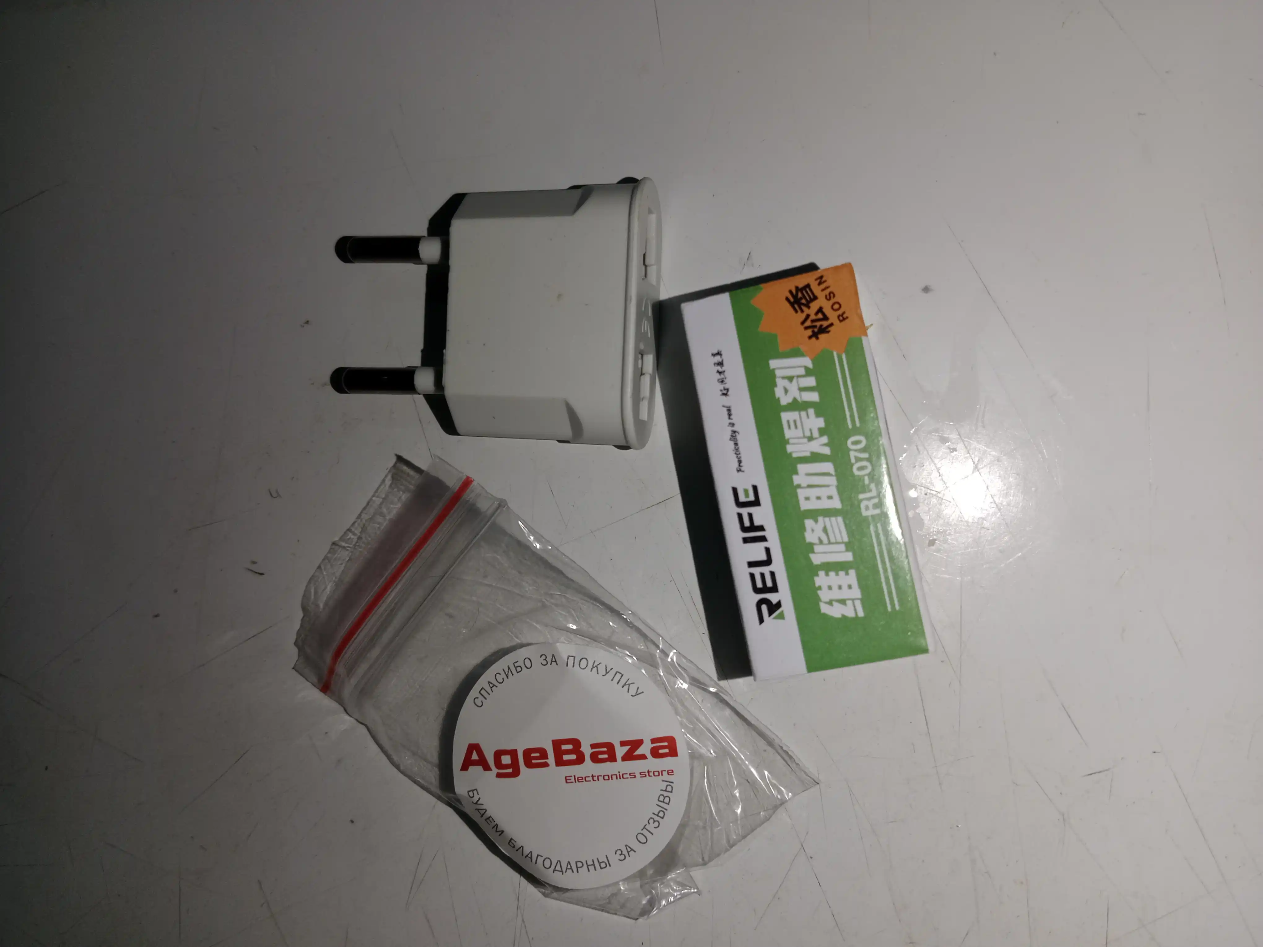 Qattiq kanifol Relife RL-070 payvandlash flyusi, antioksidant, toza payvand