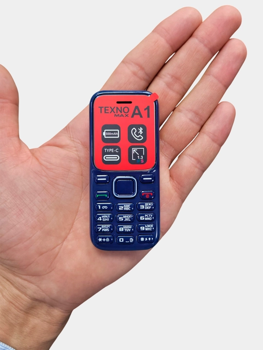 Texno max A1 mini ixcham va qulay uzimedan ro'yxatdan o'tgan - 