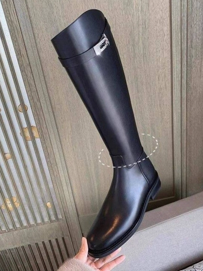 Qish va kuz uchun baland poshnali ayollar botfordlari