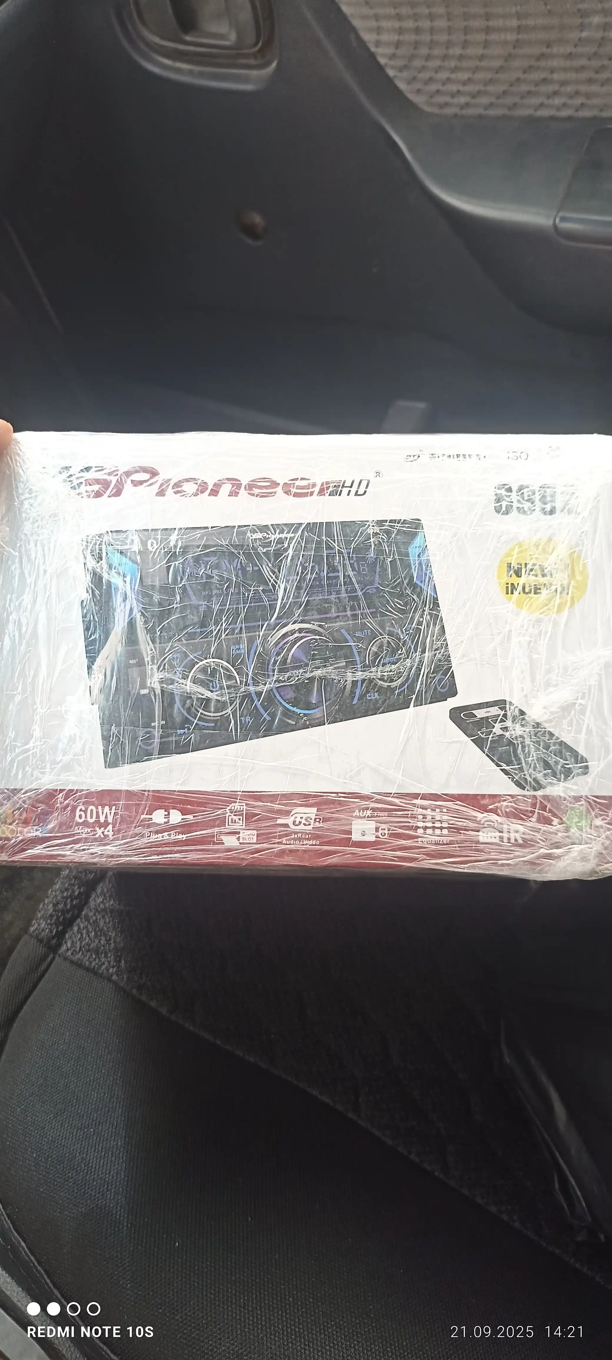 Автомобильная магнитола Pioneer Bluetooth, USB, AUX, FM-радио, с пультом 1DIN/2DIN