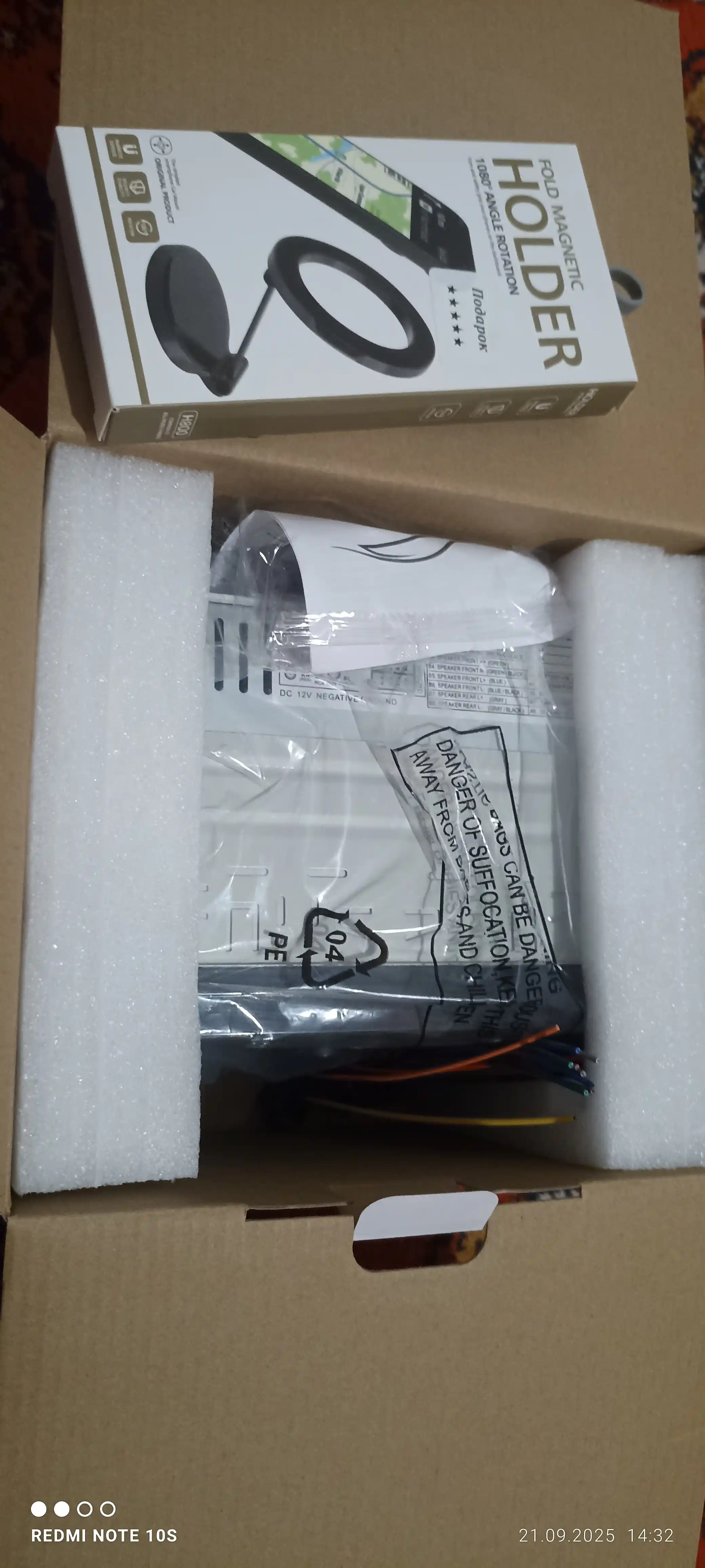 Автомобильная магнитола Pioneer Bluetooth, USB, AUX, FM-радио, с пультом 1DIN/2DIN