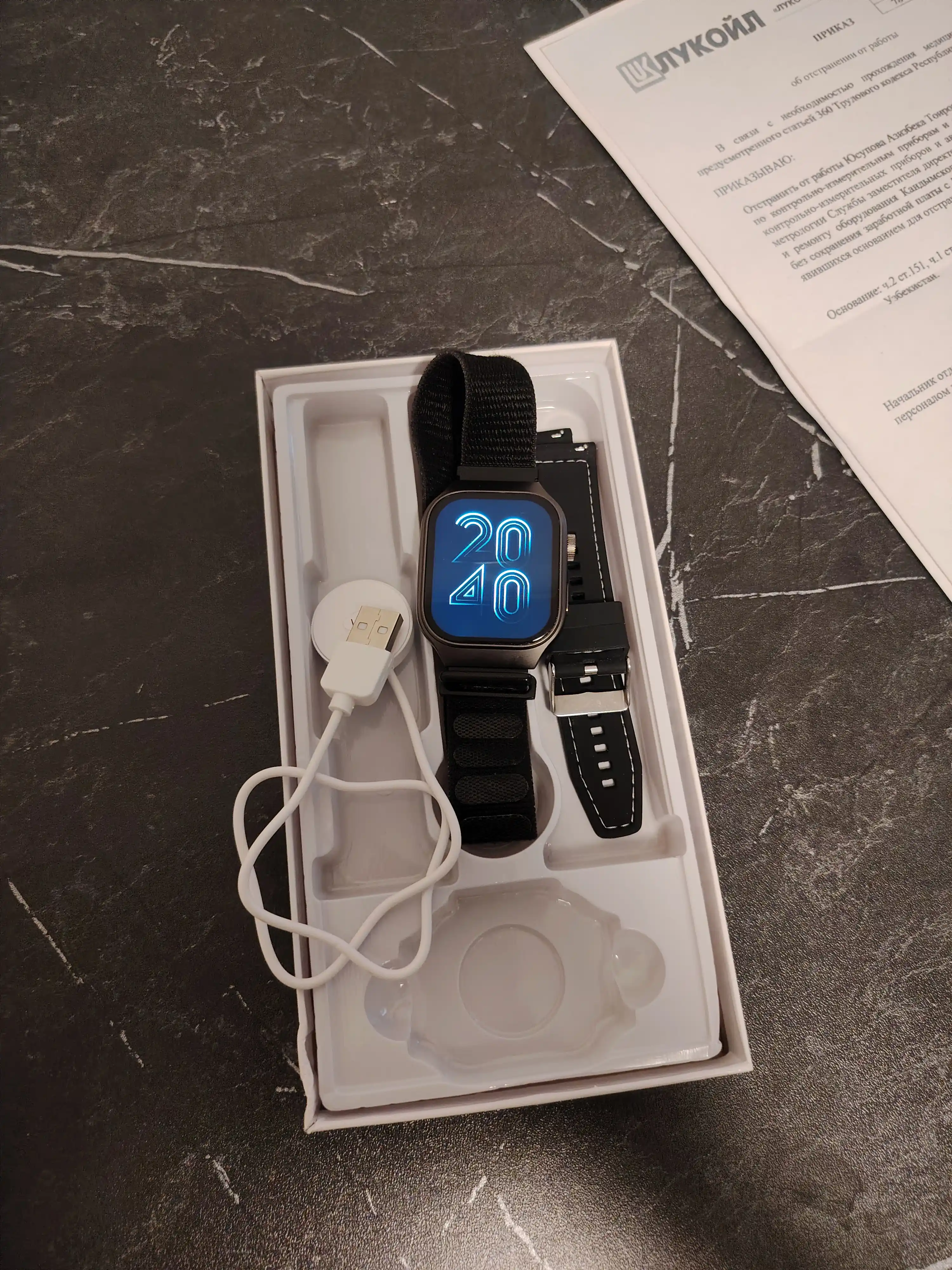 Smart watch LAXASFIT aqlli smart soati