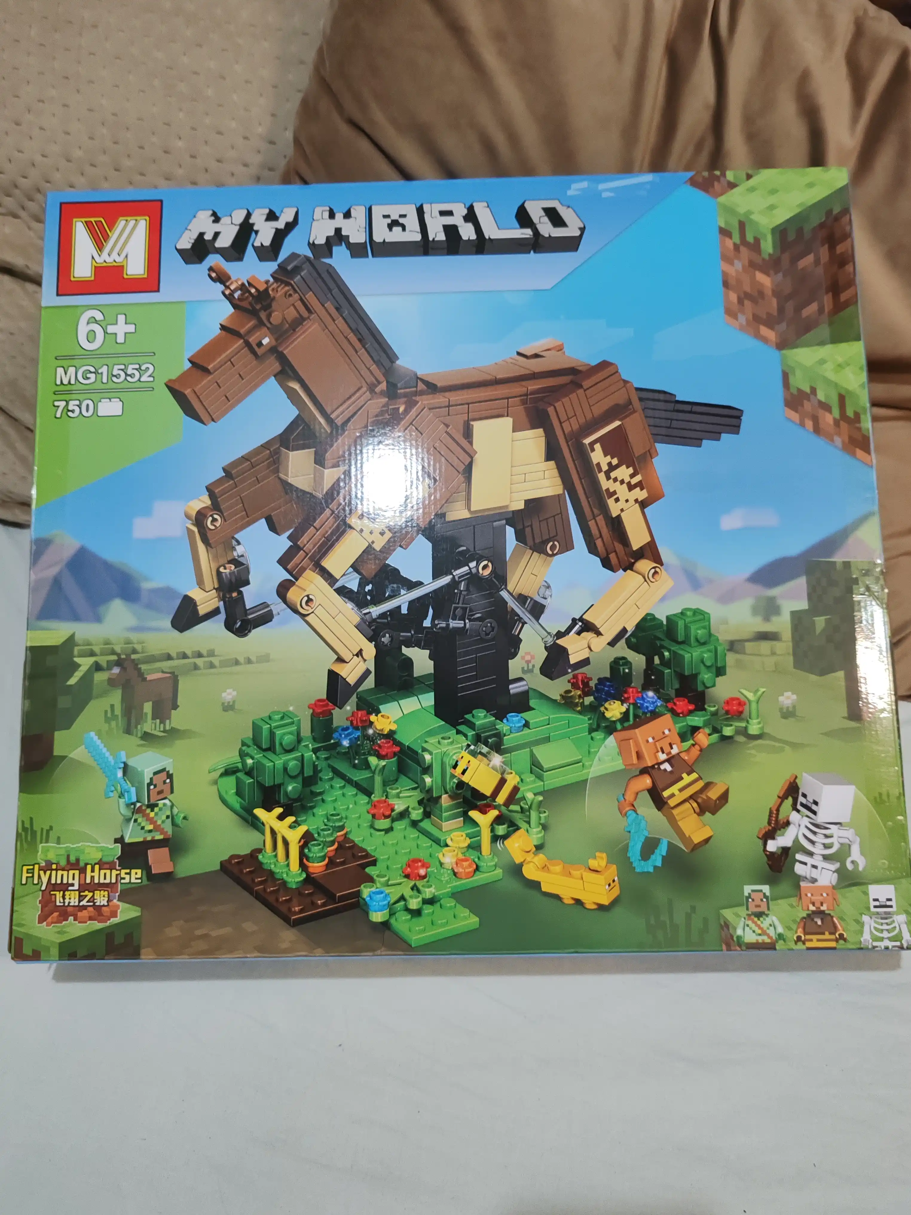 Детский конструктор My world Майнкрафт совместимый с лего