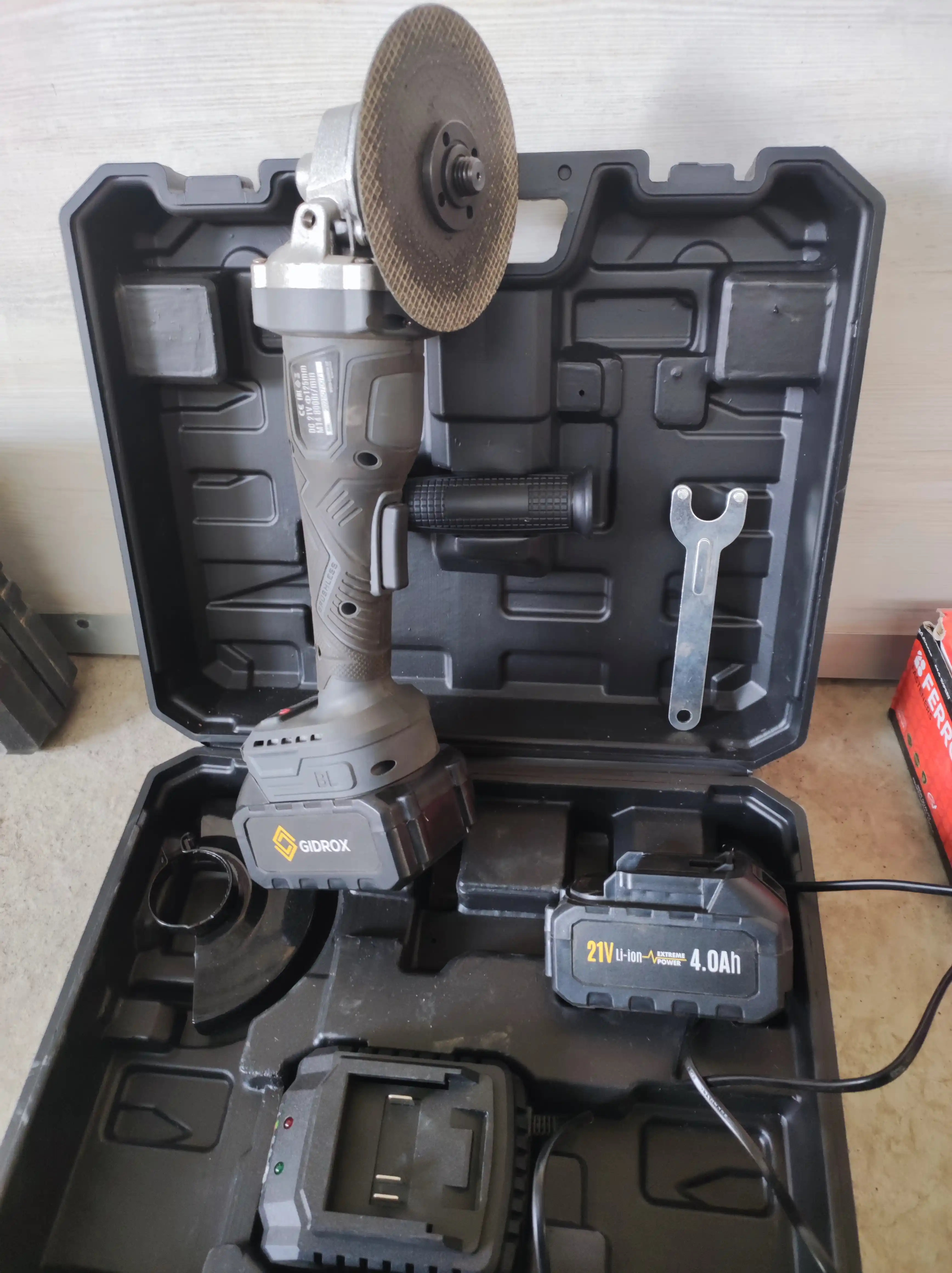 Akkumulyatorli bolgarka, professional GDR 125M -21V-D