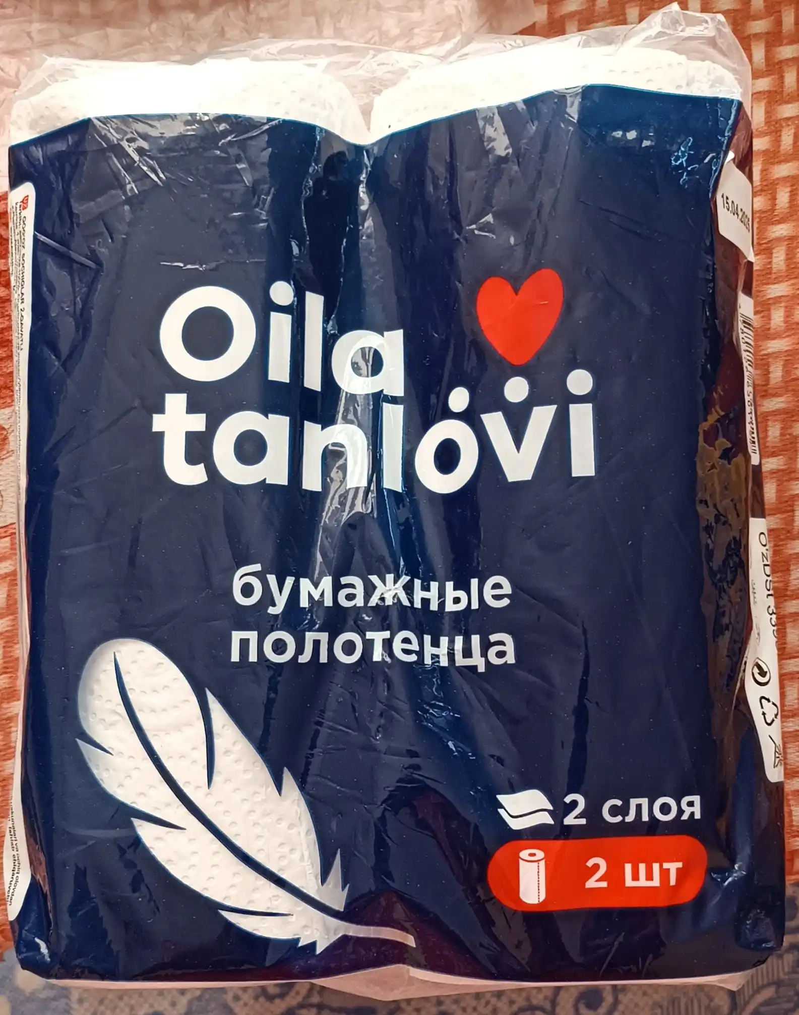 Qog'oz sochiqlar Esty Z-taxlanish, 100 dona