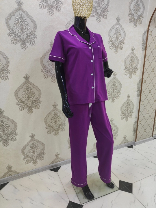 Ingliz yoqali pijama
