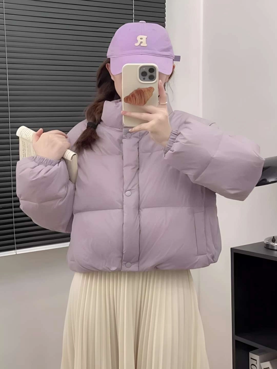 Ayollar kurtkasi, qishki kurtka, issiq oversize kurtka, koreys, kuz va qish uchun - 