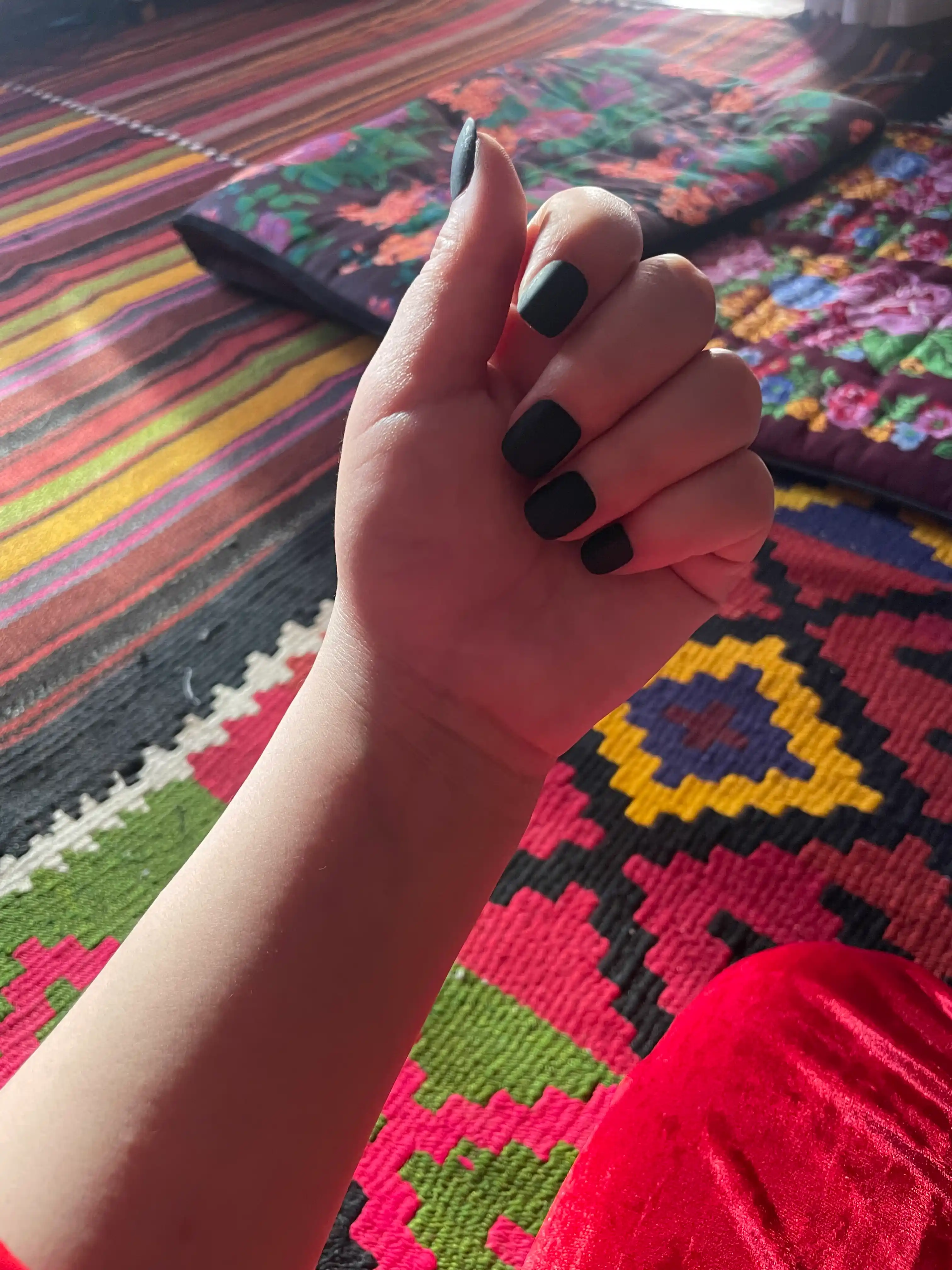 Накладные ногти с дизайном, 24 шт, маникюр, френч