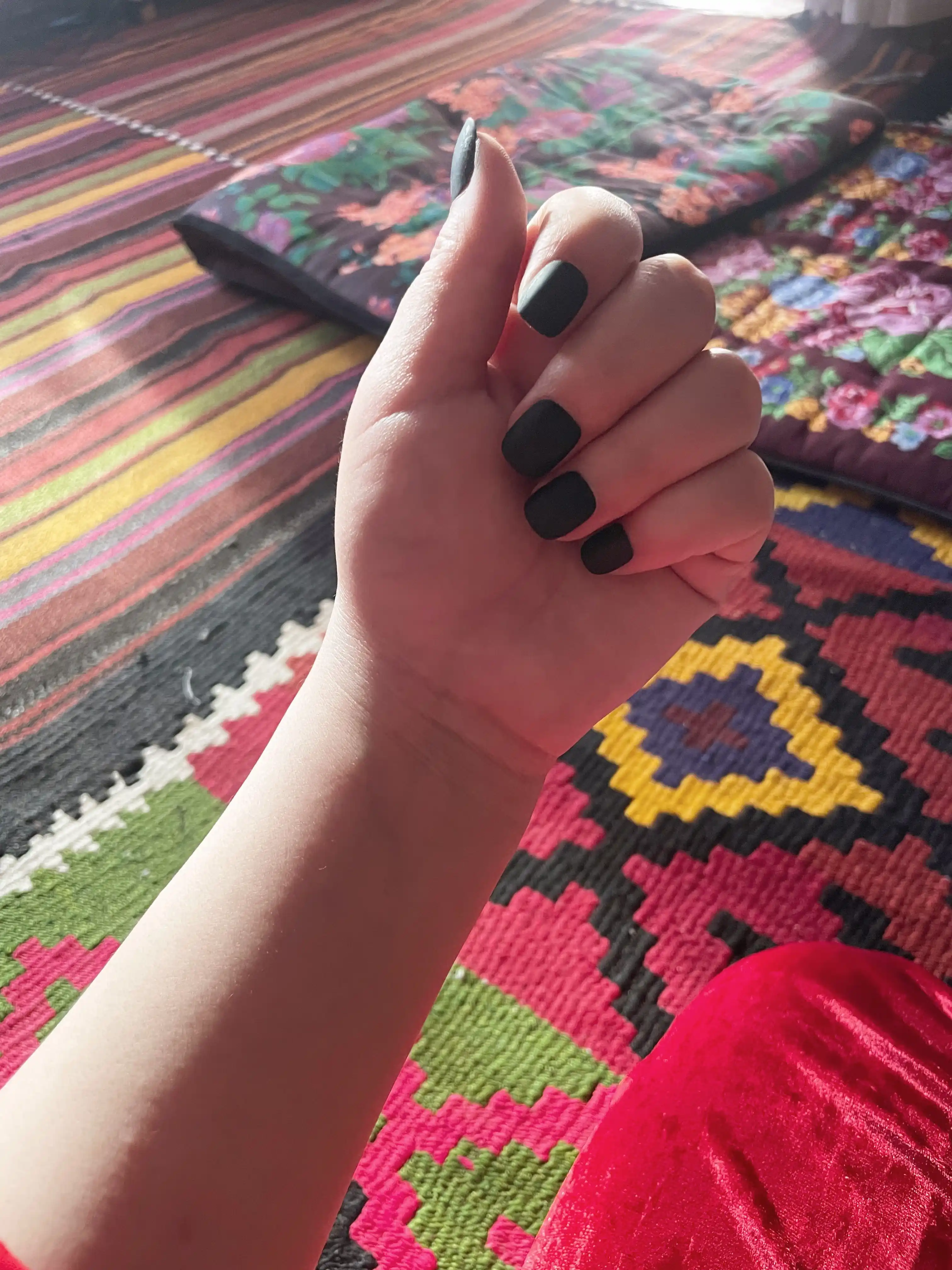 Накладные ногти с дизайном, 24 шт, маникюр, френч