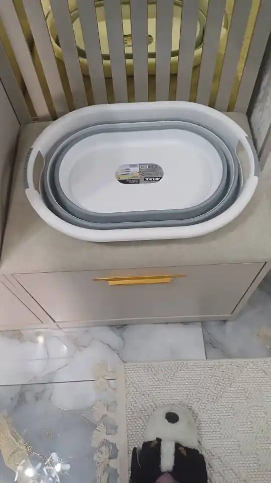 Yig'iladigan silikon uy-ro'zg'or tog'ora 2.7 L, 5 L va 10 L ZI STORE
