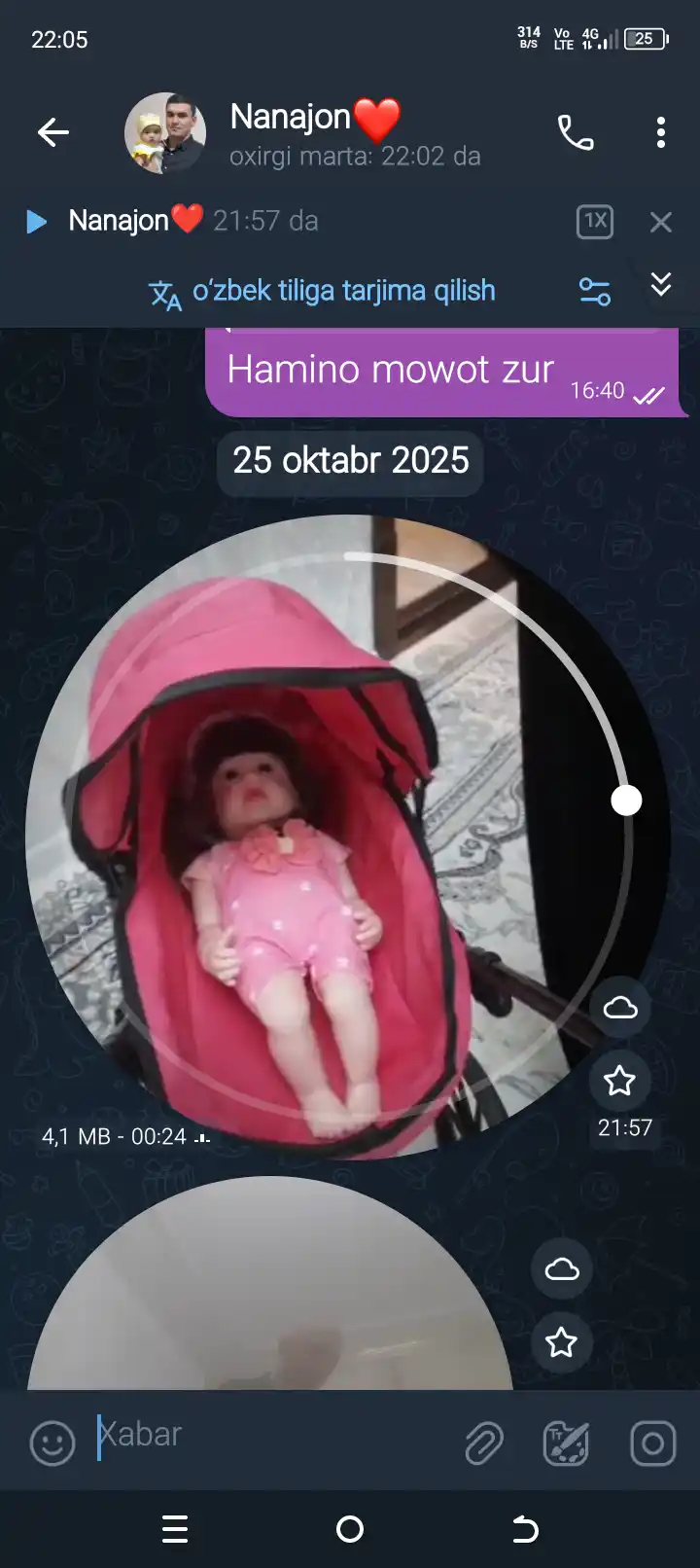 Qo'g'irchoq aravachasi, qizlar uchun yig'iladigan, metall