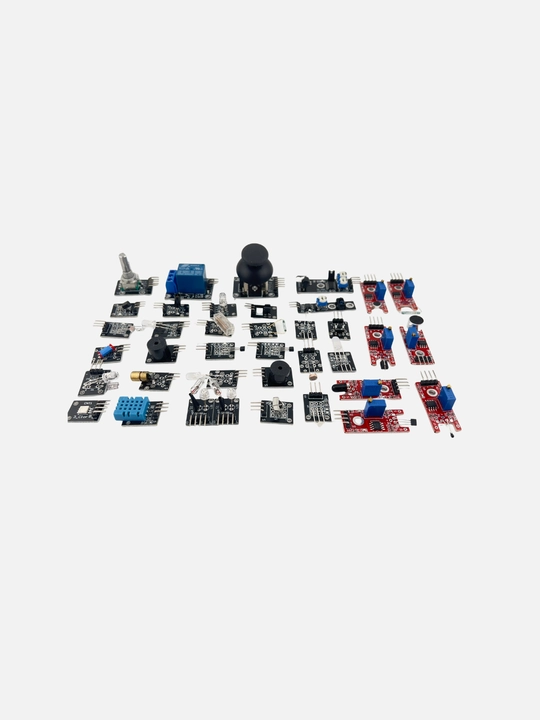 Набор 37 в 1 датчиков и сенсоров для платформы Arduino 37 sensor kit 