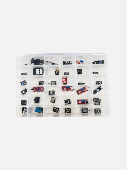 Набор 37 в 1 датчиков и сенсоров для платформы Arduino 37 sensor kit 