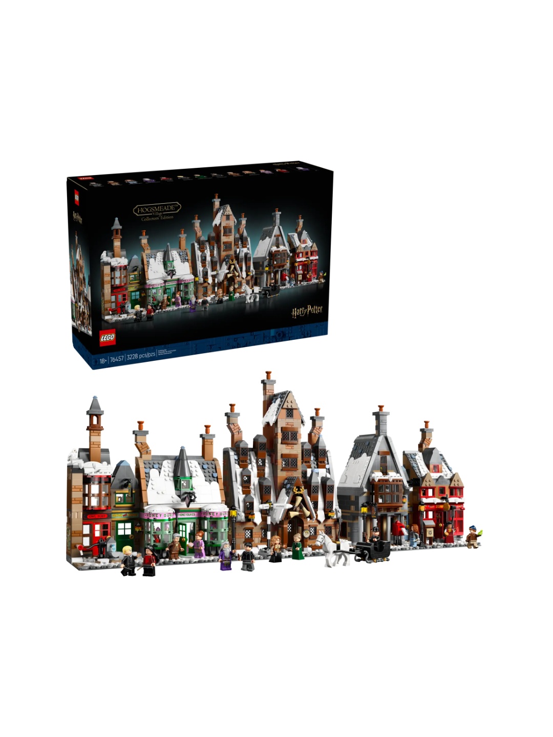 LEGO Hogsmeade Qishlog‘i – Kolleksion nashr 76457, 3228 dona - 