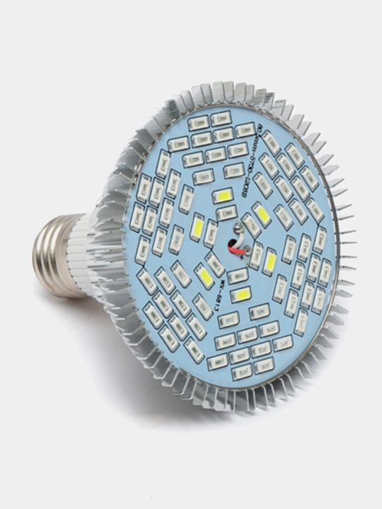 To'liq spektrli fitolamp, ultrabinafsha. 78LED, 50Vt, SMD 5730, Red+Blue+White+UV+IR
