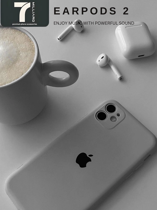 7 Millard EarPods 2 (ORG) HI-FI Music, HI-Res Audio, обнаружение уха, белые