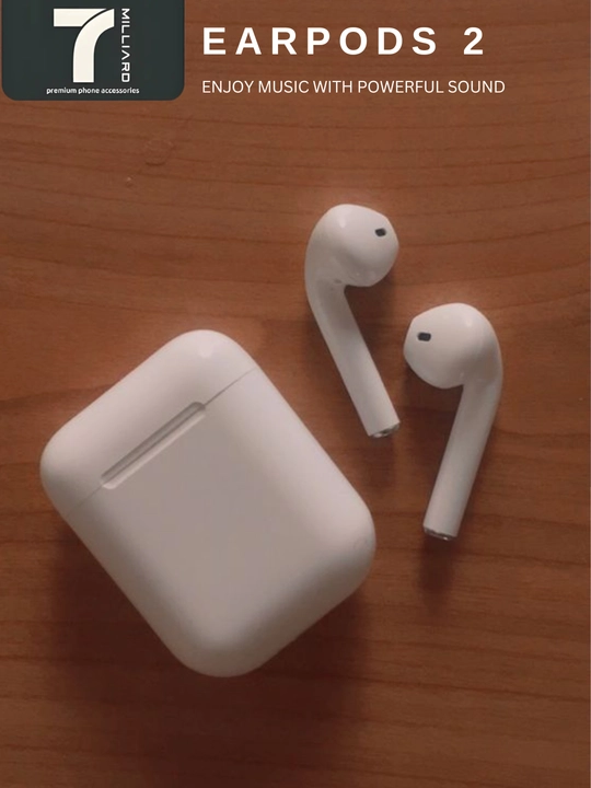 7 Millard EarPods 2 (ORG) HI-FI Music, HI-Res Audio, обнаружение уха, белые